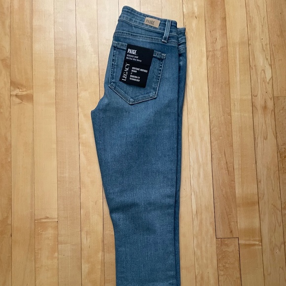 NWT Paige Verdugo Crop Mid Rise Ultra Skinny size 27 - Picture 4 of 5